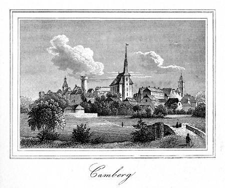 Ansicht von Bad Camberg, 1862