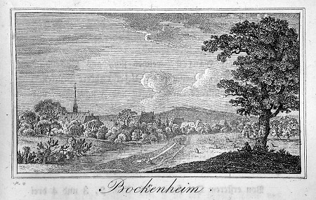 Ansicht von Bockenheim, 1823