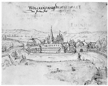 Ansicht von Wolkersdorf, 1632