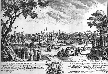 Ansicht von Dieburg, nach 1743