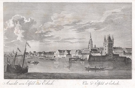 Ansicht von Eltville und Erbach, 1806