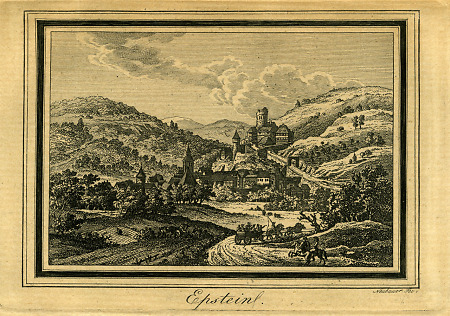 Ansicht von Eppstein, 1810
