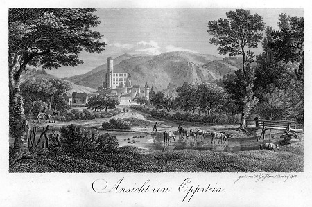 Ansicht von Eppstein, 1815
