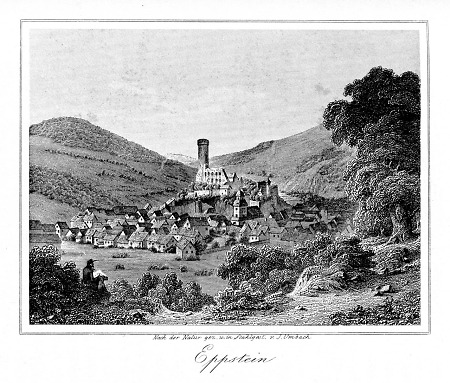 Ansicht von Eppstein, 1862