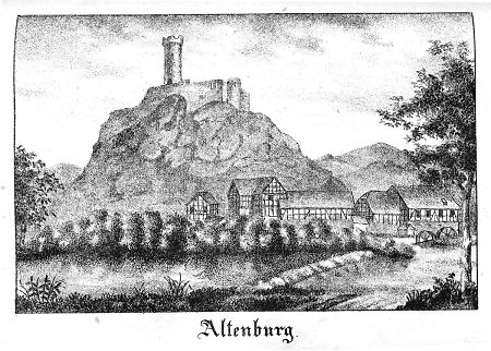 Ansicht von Altenburg, 1833