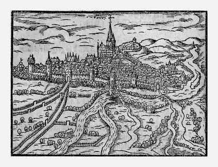 Ansicht von Frankenberg, 1610