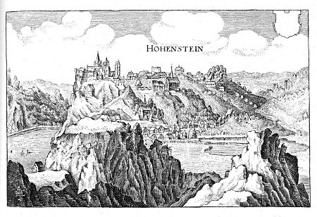Ansicht von Hohenstein, 1646