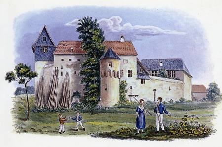 Hof Goldstein bei Schwanheim, 1832