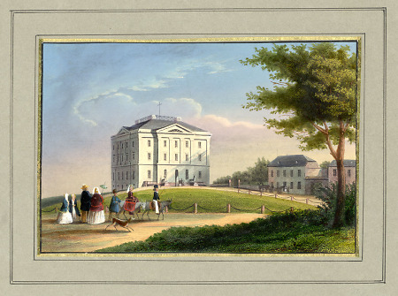 Ansicht der Platte bei Wiesbaden, um 1850