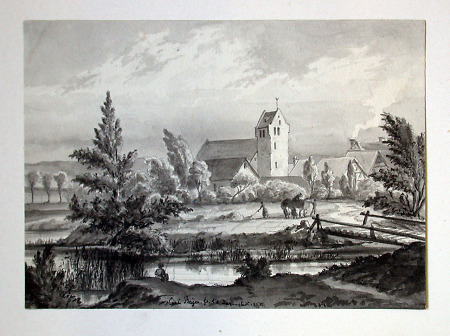 Ansicht von Wixhausen, 1857