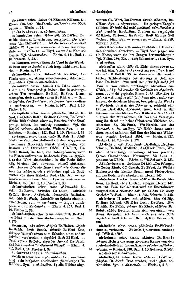 Page View: Volume 1, Columns 45–46