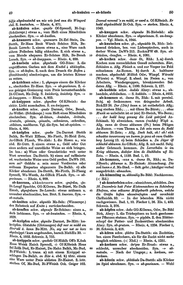 Page View: Volume 1, Columns 49–50