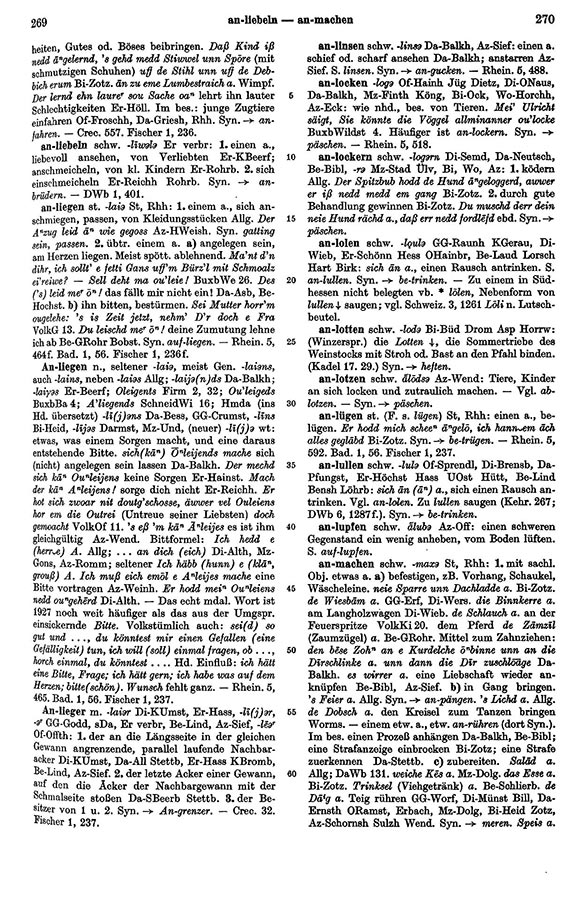 Page View: Volume 1, Columns 269–270