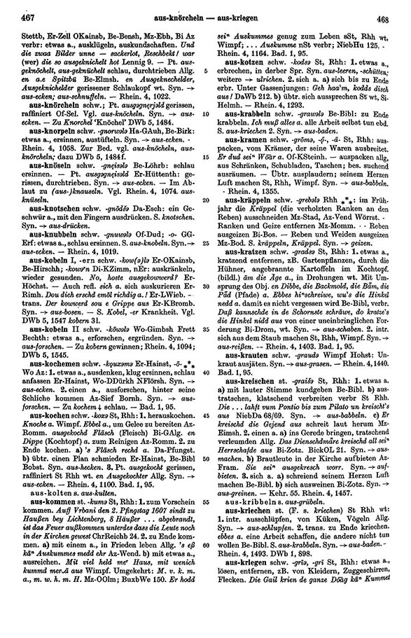 Page View: Volume 1, Columns 467–468