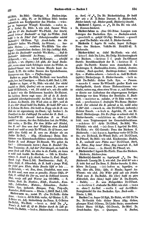 Page View: Volume 1, Columns 533–534