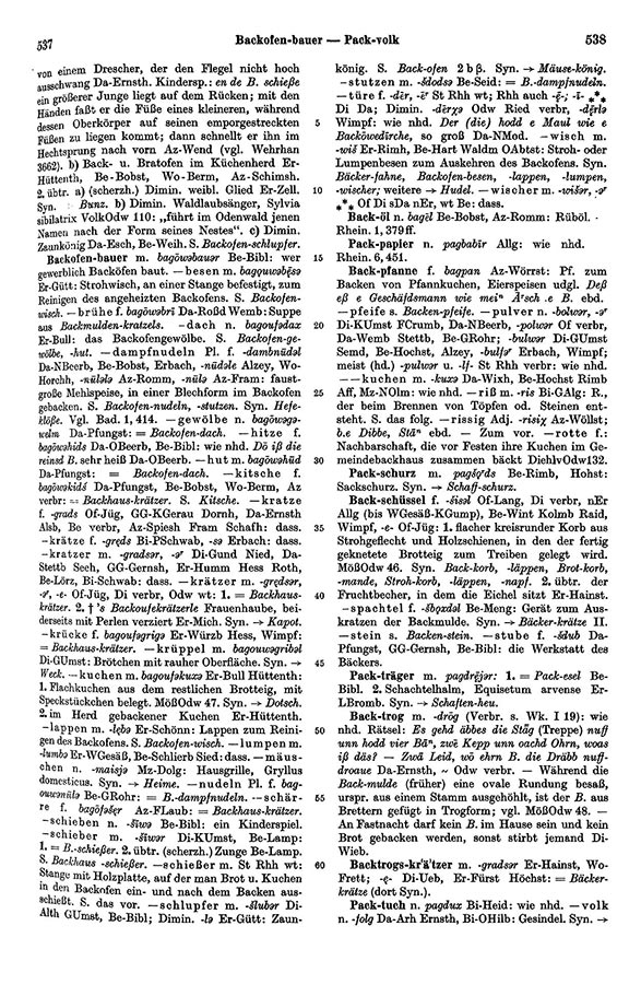 Page View: Volume 1, Columns 537–538