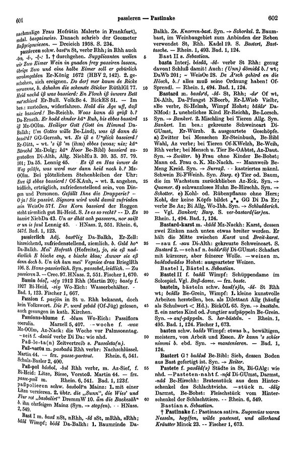 Page View: Volume 1, Columns 601–602