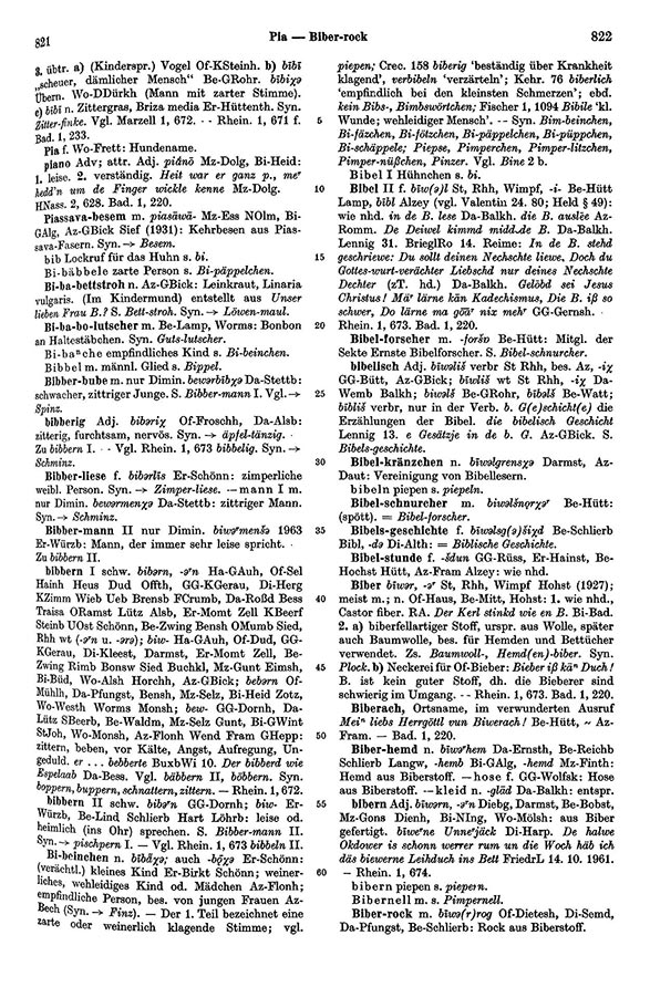 Page View: Volume 1, Columns 821–822
