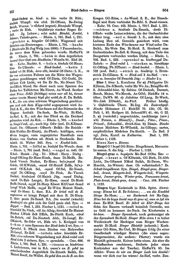 Page View: Volume 1, Columns 853–854