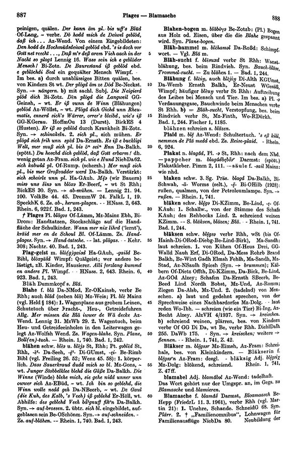 Page View: Volume 1, Columns 887–888