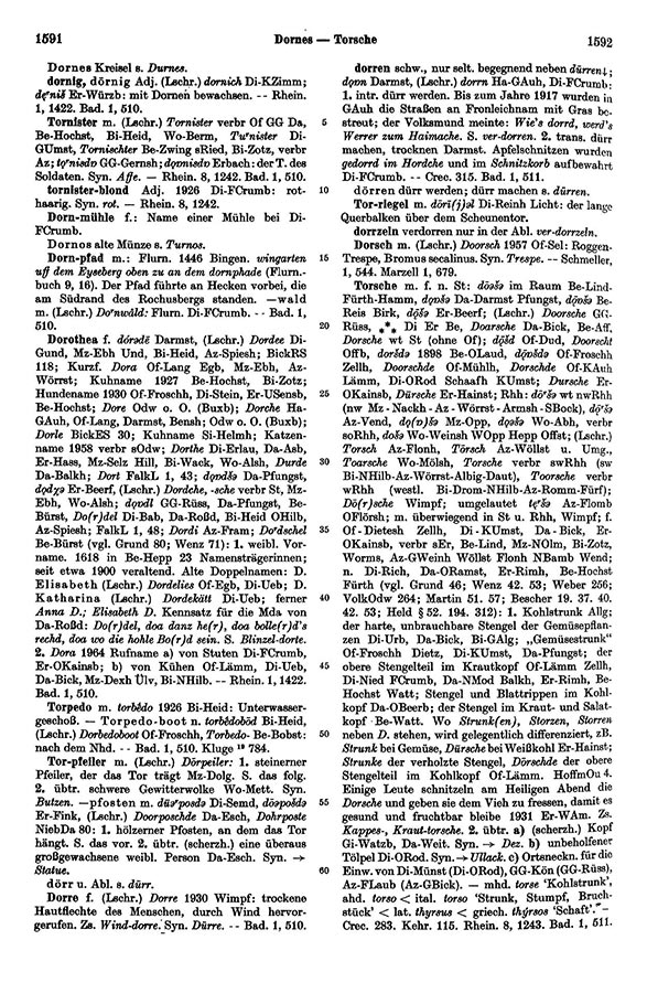Page View: Volume 1, Columns 1591–1592