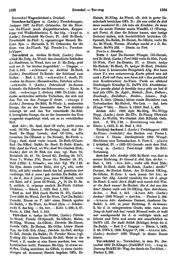 Page View: Volume 1, Columns 1593–1594