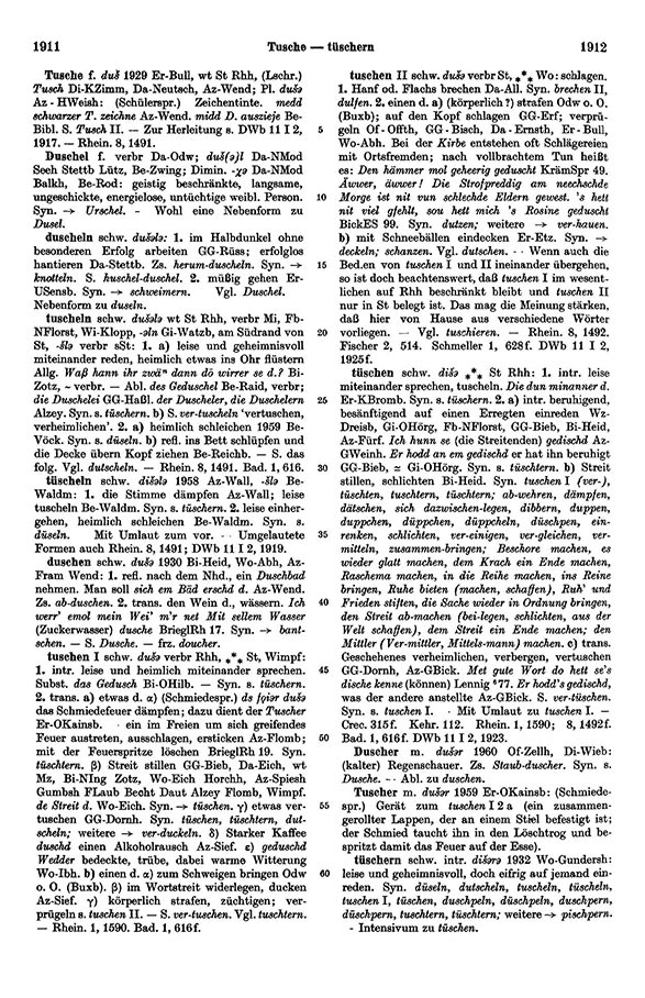 Page View: Volume 1, Columns 1911–1912