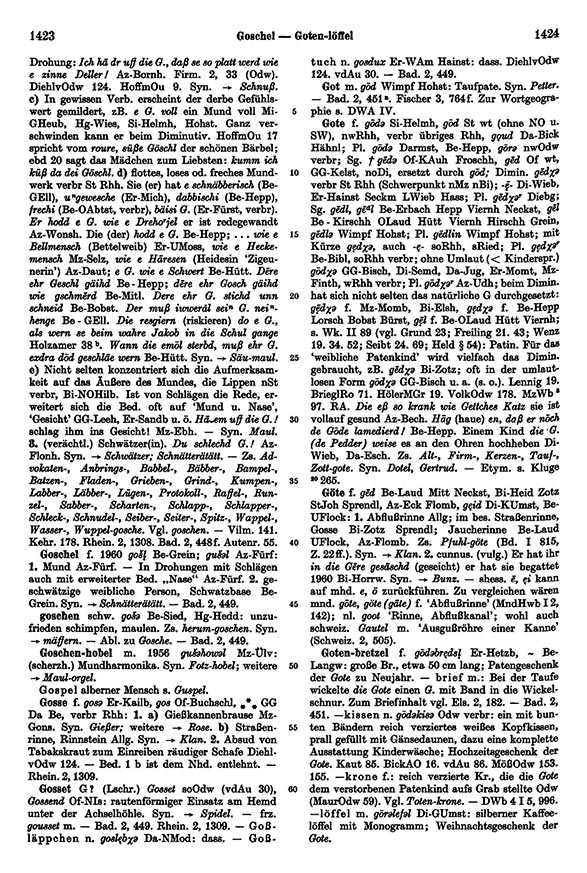 Page View: Volume 2, Columns 1423–1424