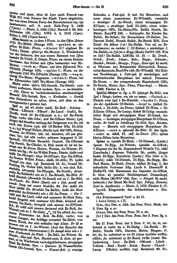 Page View: Volume 3, Columns 885–886
