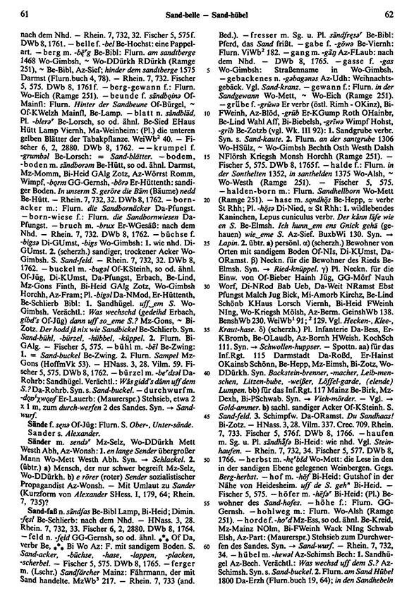 Page View: Volume 5, Columns 61–62