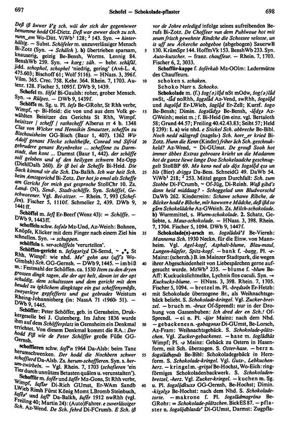 Page View: Volume 5, Columns 697–698
