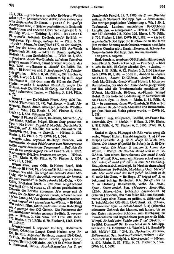 Page View: Volume 5, Columns 993–994
