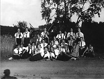 Vorschaubild Gruppe des Bundes Deutscher Mädel (BDM) in Wetterburg, 1934