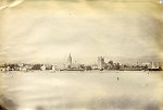 Vorschaubild Die Stadt Eltville vom südlichen Rheinufer, um 1875, um 1875