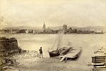Vorschaubild Die Stadt Eltville vom südlichen Rheinufer, um 1875, um 1875