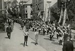 Vorschaubild Die Marburger Koporationen beim Festzug zum Jubioläum der Universität, 1927