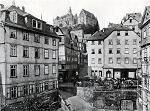 Vorschaubild Marburger Heumarkt mit Schloss, um 1875