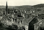 Vorschaubild Blick von der Sternwarte nach dem Steinweg, Marburg um 1875