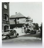Vorschaubild Wagenkolonne des US-Präsidenten Truman in Bensheim, Sommer 1945