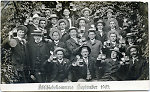 Vorschaubild Kneipkarte zum Abschiedskommers, September 1905