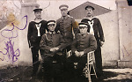Vorschaubild Gruppe deutscher Soldaten, vermutlich in Tsingtau, um 1912