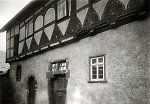 Vorschaubild Verziertes Fachwerkhaus in Langsdorf, um 1900