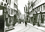 Vorschaubild Die Marburger Barfüßerstraße, um 1910
