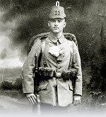 Vorschaubild Junger Mann aus Dreihausen als Soldat bei den Marburger 11er Jägern, vor 1914