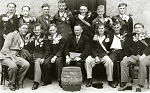 Vorschaubild Junge Männer aus Hachborn nach der Musterung, 1935