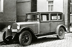 Vorschaubild Der Mercedes eines Hachborner Fuhrunternehmers, um 1930