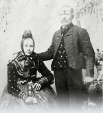 Vorschaubild Paar in Marburger Tracht (vermutlich) aus Hachborn, um 1890
