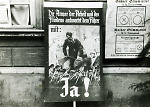 Vorschaubild Anschlagswand zur Wahlpropaganda der NSDAP, 1933