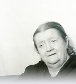 Vorschaubild Porträt einer alten Frau aus Bauerbach, um 1950