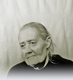 Vorschaubild Porträt einer alten Frau aus Bauerbach, um 1950